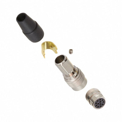 SD-PNN12-FFLAL-SX0-000 by Adam Tech - CONNECTOR RECPT FMALE 12P SOLDER CUP
