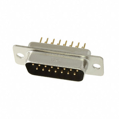 SDAB-15P(55) by Hirose Electric Co Ltd - CONNECTOR D-SUB PLUG 15P PNL MNT SLDR