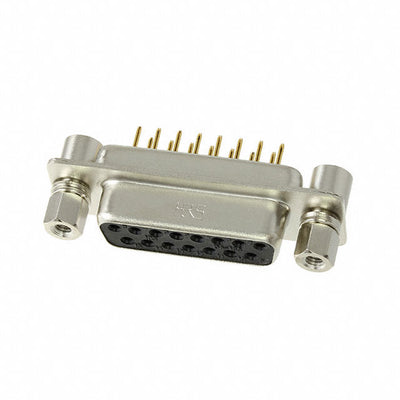 SDAB-15S-SL-LNK(55) by Hirose Electric Co Ltd - CONNECTOR D-SUB RCPT 15P PNL MNT SLDR