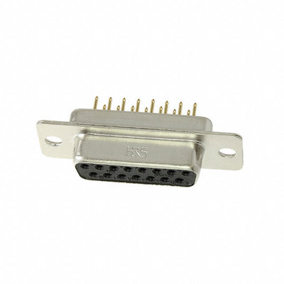 SDAB-15S(55) by Hirose Electric Co Ltd - CONNECTOR D-SUB RCPT 15P PNL MNT SLDR