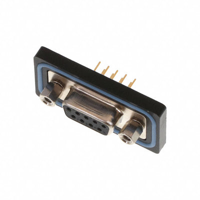 SDB-09PFFP-SL8001 by Amphenol LTW - CONNECTOR D-SUB RCPT 9P PNL MNT SLDR
