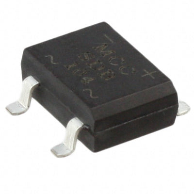 SDB104-TP by Micro Commercial Co - BRIDGE RECT 1PHASE 400V 1A SDB-1