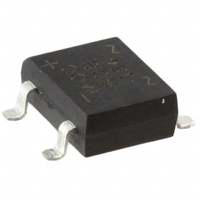 SDB154-TP by Micro Commercial Co - BRIDGE RECT 1P 400V 1.5A SDB-1