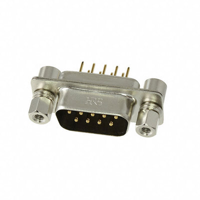 SDEB-9P-SL-LNK(55) by Hirose Electric Co Ltd - CONNECTOR D-SUB PLUG 9P PNL MNT SLDR