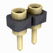 SDL-101-G-10 by Samtec Inc. - CONNECTOR RECPT 2POS GOLD PCB