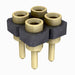 SDL-102-G-10 by Samtec Inc. - CONNECTOR RECPT 4POS 0.1 GOLD PCB