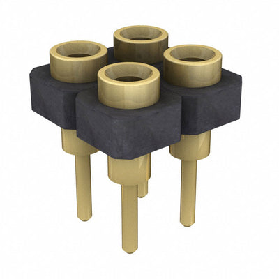 SDL-102-G-11 by Samtec Inc. - CONNECTOR RECPT 4POS 0.1 GOLD PCB