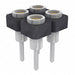 SDL-102-T-11 by Samtec Inc. - CONNECTOR RECPT 4POS 0.1 GOLD PCB