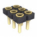 SDL-103-G-12 by Samtec Inc. - CONNECTOR RECPT 6POS 0.1 GOLD PCB