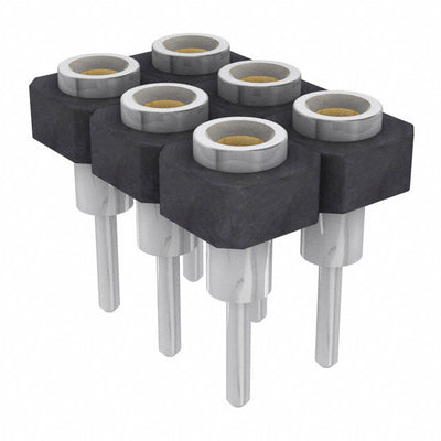 SDL-103-T-11 by Samtec Inc. - CONNECTOR RECPT 6POS 0.1 GOLD PCB