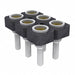 SDL-103-T-12 by Samtec Inc. - CONNECTOR RECPT 6POS 0.1 GOLD PCB