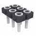 SDL-103-TT-12 by Samtec Inc. - CONNECTOR RECPT 6POS 0.1 TIN PCB