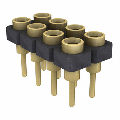 SDL-104-G-11 by Samtec Inc. - CONNECTOR RECPT 8POS 0.1 GOLD PCB