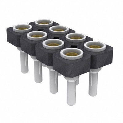 SDL-104-T-12 by Samtec Inc. - CONNECTOR RECPT 8POS 0.1 GOLD PCB