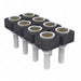 SDL-104-T-12 by Samtec Inc. - CONNECTOR RECPT 8POS 0.1 GOLD PCB