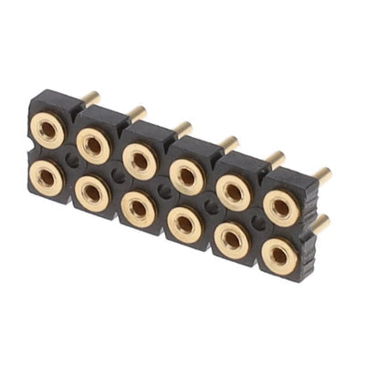 SDL-106-G-19 by Samtec Inc. - CONNECTOR SKT .100"" 12POS