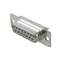 SDS100-PRW2-F15-SN00-6 by Sullins Connector Solutions - CONNECTOR D-SUB RCPT 15POS SLDR CUP