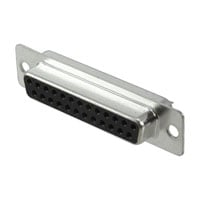 SDS100-PRW2-F25-SN00-1 by Sullins Connector Solutions - CONNECTOR D-SUB RCPT 25POS SLDR CUP