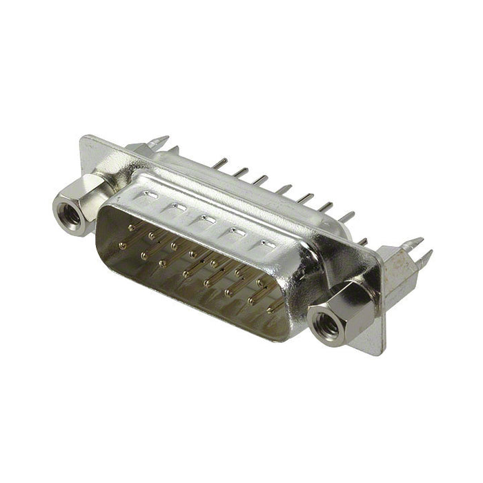 SDS101-PRW2-M15-SN83-6 by Sullins Connector Solutions - CONNECTOR D-SUB PLUG 15POS VERT SLDR