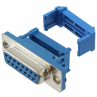 SDS103-PRW2-F15-SN00-211 by Sullins Connector Solutions - CONNECTOR D-SUB RCPT 15POS IDC