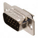 SDS104-PRW2-M15-SN00-1 by Sullins Connector Solutions - CONNECTOR D-SUB HD PLUG 15P SLDR CUP