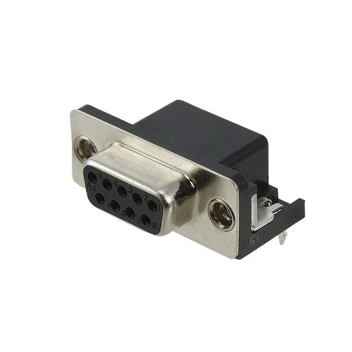 SDS107-PRP1-F09-SN13-12 by Sullins Connector Solutions - CONNECTOR D-SUB RCPT 9POS R/A SLDR