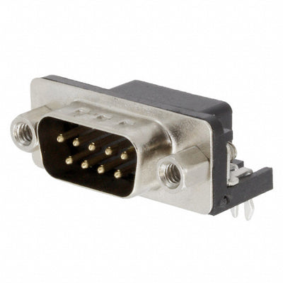 SDS107-PRP1-M09-SN63-11 by Sullins Connector Solutions - CONNECTOR D-SUB PLUG 9POS R/A SLDR