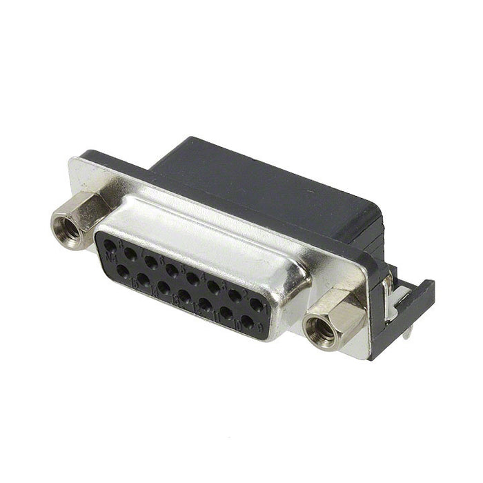 SDS107-PRP2-F15-SN63-11 by Sullins Connector Solutions - CONNECTOR D-SUB RCPT 15POS R/A SLDR