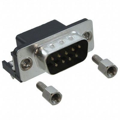 SDS107-PRP2-M09-SN33-11 by Sullins Connector Solutions - CONNECTOR D-SUB PLUG 9POS R/A SLDR