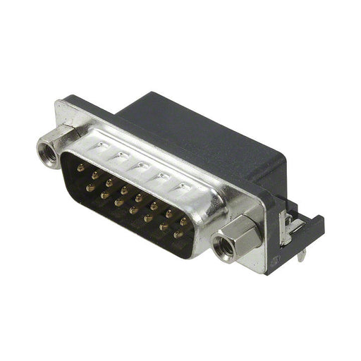 SDS107-PRW2-M15-SN23-11 by Sullins Connector Solutions - CONNECTOR D-SUB PLUG 15POS R/A SLDR