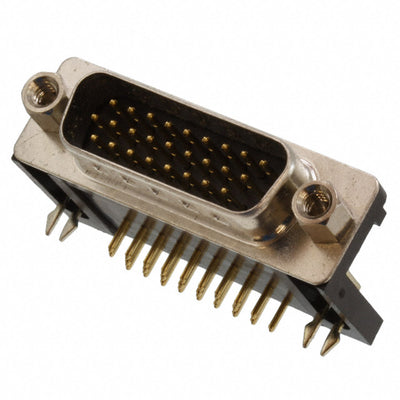 SDS108-PRP1-M26-SN63-1 by Sullins Connector Solutions - CONNECTOR D-SUB HD PLUG 26P R/A SLDR