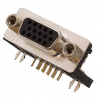 SDS108-PRP2-F15-SN63-1 by Sullins Connector Solutions - CONNECTOR D-SUB HD RCPT 15P R/A SLDR