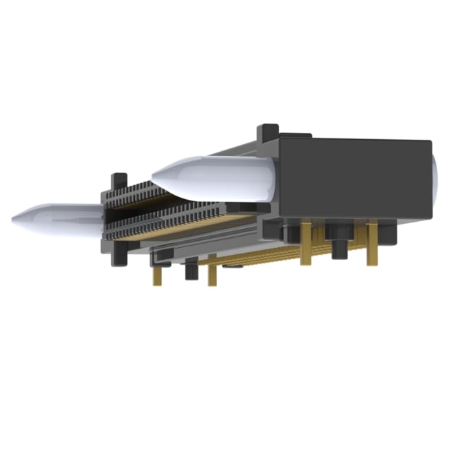 SEAM-30-01-L-04-1-RA-GP-K-TR by Samtec Inc. - CONNECTOR HD ARRAY PLUG 120P R/A SMD