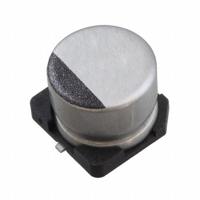 25SEV100M8X6.5 by Rubycon - ALUMIN CAP 100UF 20% 25V SMD