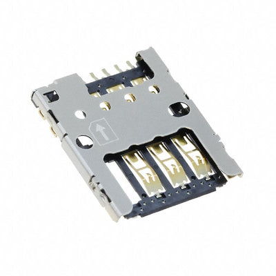 SF53S006VCBR2000 by JAE Electronics - PUSH-PULL MICRO SIM CARD CONNECT