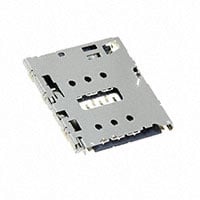 SF58S006VBBR2000 by JAE Electronics - CONNECTOR MICRO SIM CARD PUSH-PUSH
