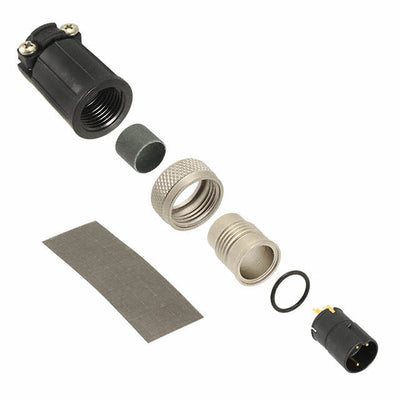 SF6282-3PG-520 by Conxall/Switchcraft - CONNECTOR PLUG MALE 3P GOLD SLDR CUP