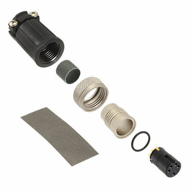 SF6282-5SG-520 by Conxall/Switchcraft - CONNECTOR PLUG FMALE 5P GOLD SLDR CUP