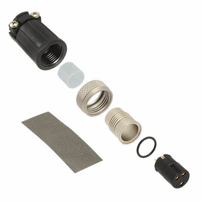 SF6382-3SG-520 by Conxall/Switchcraft - CONNECTOR PLUG FMALE 3P GOLD SLDR CUP