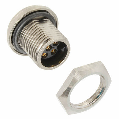 SF7382-6SG-3ES by Conxall/Switchcraft - CONNECTOR RECPT FMALE 6P GOLD SLDR CUP