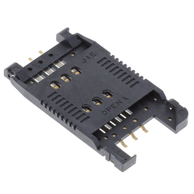 SF7W006S1BR1000 by JAE Electronics - CONNECTOR SIM CARD HINGED TYPE R/A