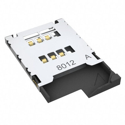 SF8V006S4AR1200 by JAE Electronics - CONNECTOR SIM CARD PUSH-PULL R/A SMD