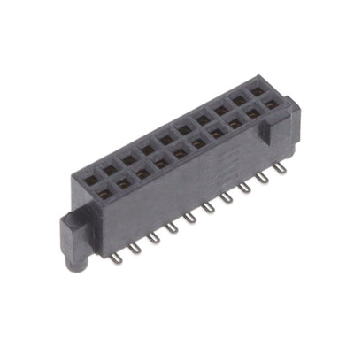 SFC-110-T2-L-D-A-K by Samtec Inc. - CONNECTOR RECPT 20POS 0.05 GOLD SMD