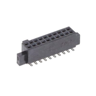 SFC-110-T2-L-D-K-TR by Samtec Inc. - CONNECTOR RECPT 20POS 0.05 GOLD SMD