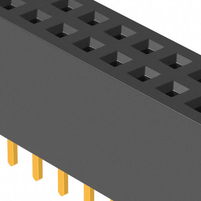 SFH11-PBPC-D12-ST-BK-M181 by Sullins Connector Solutions - CONNECTOR HDR 24POS 0.1 GOLD PCB