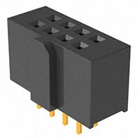 SFH11-NPPC-D04-ST-BK by Sullins Connector Solutions - CONNECTOR HDR 8POS 0.1 GOLD PCB