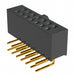 SFH11-NPPC-D07-RA-BK by Sullins Connector Solutions - CONNECTOR HDR 14POS 0.1 GOLD PCB R/A
