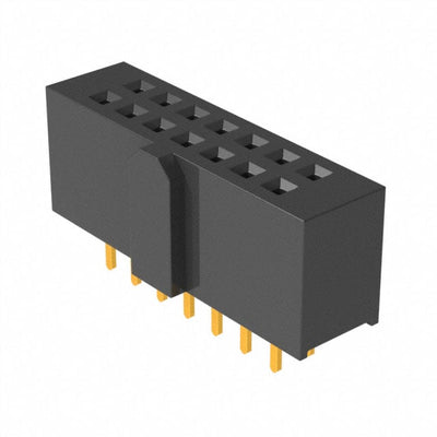 SFH11-NBPC-D07-ST-BK by Sullins Connector Solutions - CONNECTOR HDR 14POS 0.1 GOLD PCB