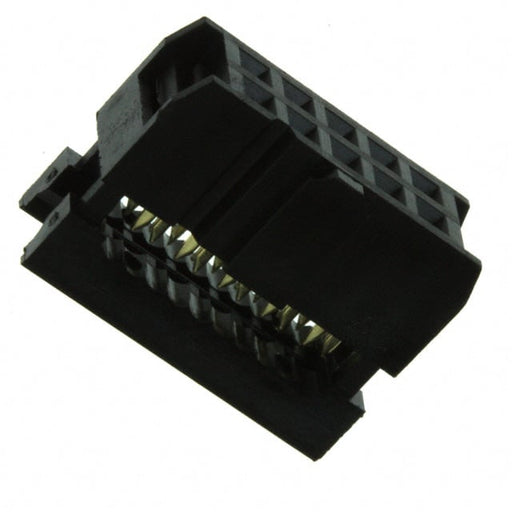 SFH210-PPPC-D05-ID-BK by Sullins Connector Solutions - CONNECTOR HEADER 10POS IDC 28AWG GOLD