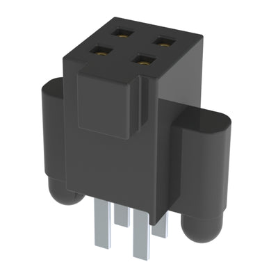SFM-102-03-L-D-A by Samtec Inc. - CONNECTOR RECPT 4POS 0.05 GOLD PCB